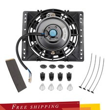 6 Inch Slim 650cfm Electric Radiator Cooling Fan 12v 80w Universal Radiator Fan 6 Inch Slim 650cfm Electric Radiator Cooling Fan 12v 80w Universal Radiator Fan