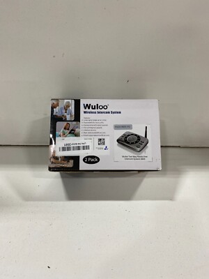 Wuloo Wireless 1 Mile Range Home Intercom System 2 Pack -S600-P2