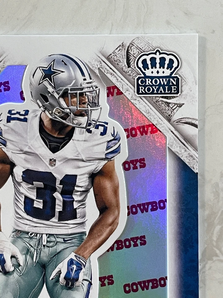 Byron Jones Cowboys Rookie Auto 2015 Panini Crown Royal /10 Cowboys Dolphins - Image 2 of 4
