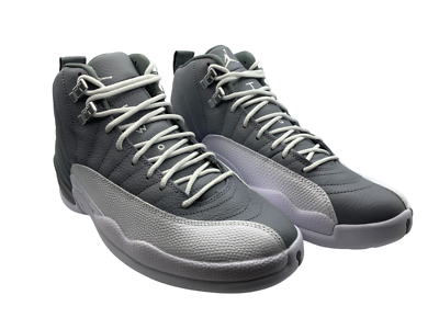 AIR JORDAN 12 RETRO STEALTH WHITE/COOL GREY, UK 8 | eBay