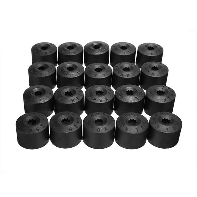 20PCS Car Wheel Nut Bolt Tire Screw Cover Cap Dust cover 17mm eBay