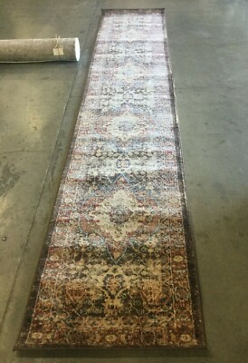BROWN / RUST 2'-3'' X 12' Flaw in Rug, Reduced Price 1172642064 BIJ652D-212
