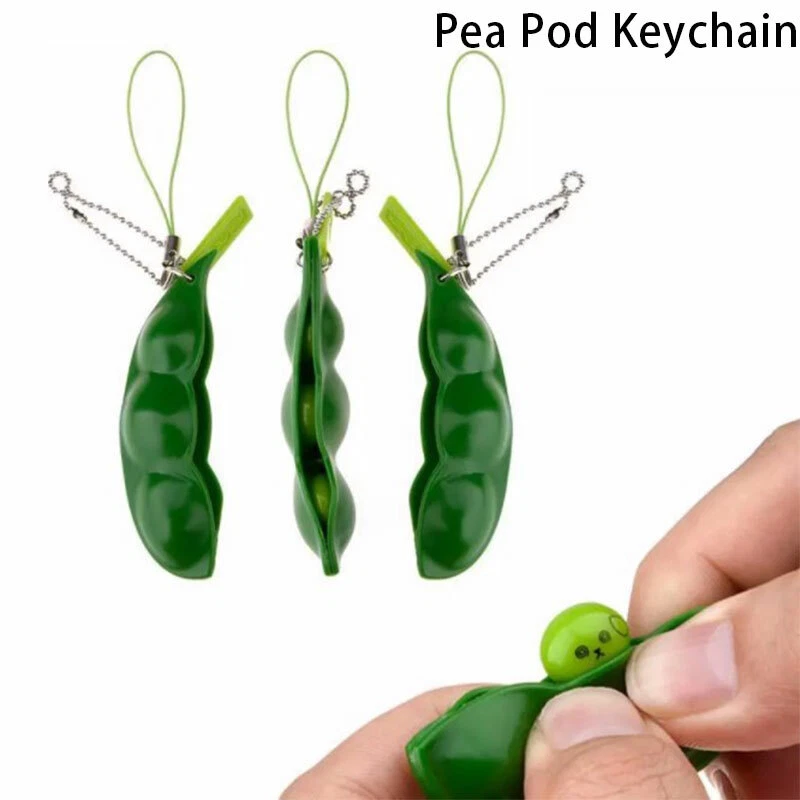 Pea pod best sale keyring