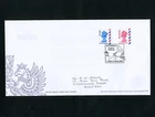GB 2003 ROYAL MAIL FDC 27th Mar Airmail stamps E & W  London SHS 28C   s6y+++