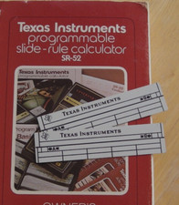 SET OF 2 MAGNETIC CARDS FOR THE TEXAS INSTRUMENTS SR-52 CALCULATOR