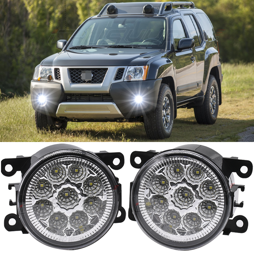 ☆ NISSAN FIGARO Terre Light　　　　　　【入手困難品】 LED Front Fog Light For Nissan Xterra 2004-2012 2013 2014 2015