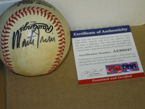 Monte Irvin autographed Baseball PSA Certified  - Picture 1 of 7