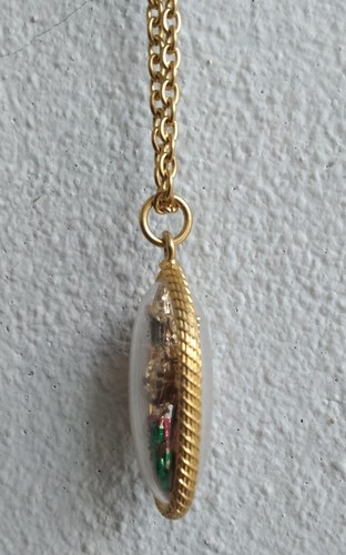 Mermaid Charm Pendant Thai Suvarnna Muchcha Beautiful Mini Status Fish Lady - Picture 14 of 20