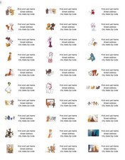 Disney Aristocats Return Address Labels - Personalized