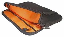 Laptop Reversible Sleeve Case Carry Bag Neoprene 15" 17" Black Orange Green New