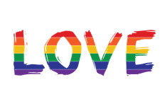 Gay Pride Color Vinyl Decal Sticker Waterproof