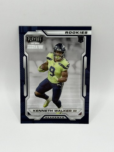 2022 Chronicles Kenneth Walker III Rookie RC #PMR-18 Playoff Momentum Seahawks