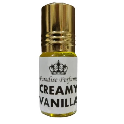 CREAMY VANILLA Perfume Oil by Paradise Perfumes - Gorgeous Fragrance Oil 3ml