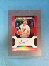 JY15) 2022 Prizm COLIN CASTLETON Auto 98/199 Red Penmanship Florida