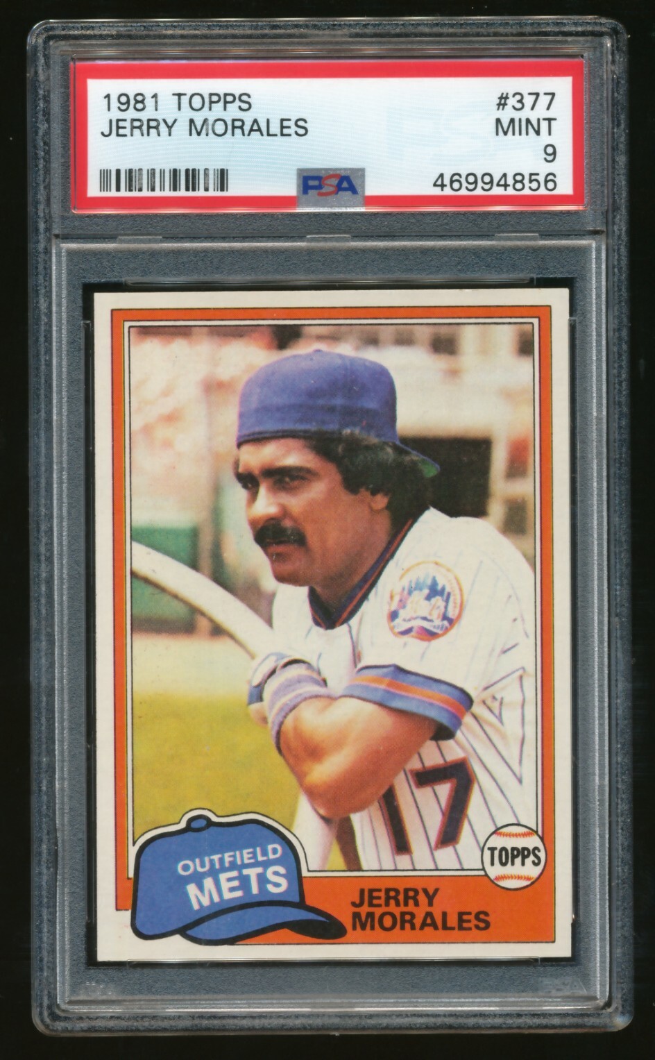 1981 Topps TOPPS #377 Jerry Morales front