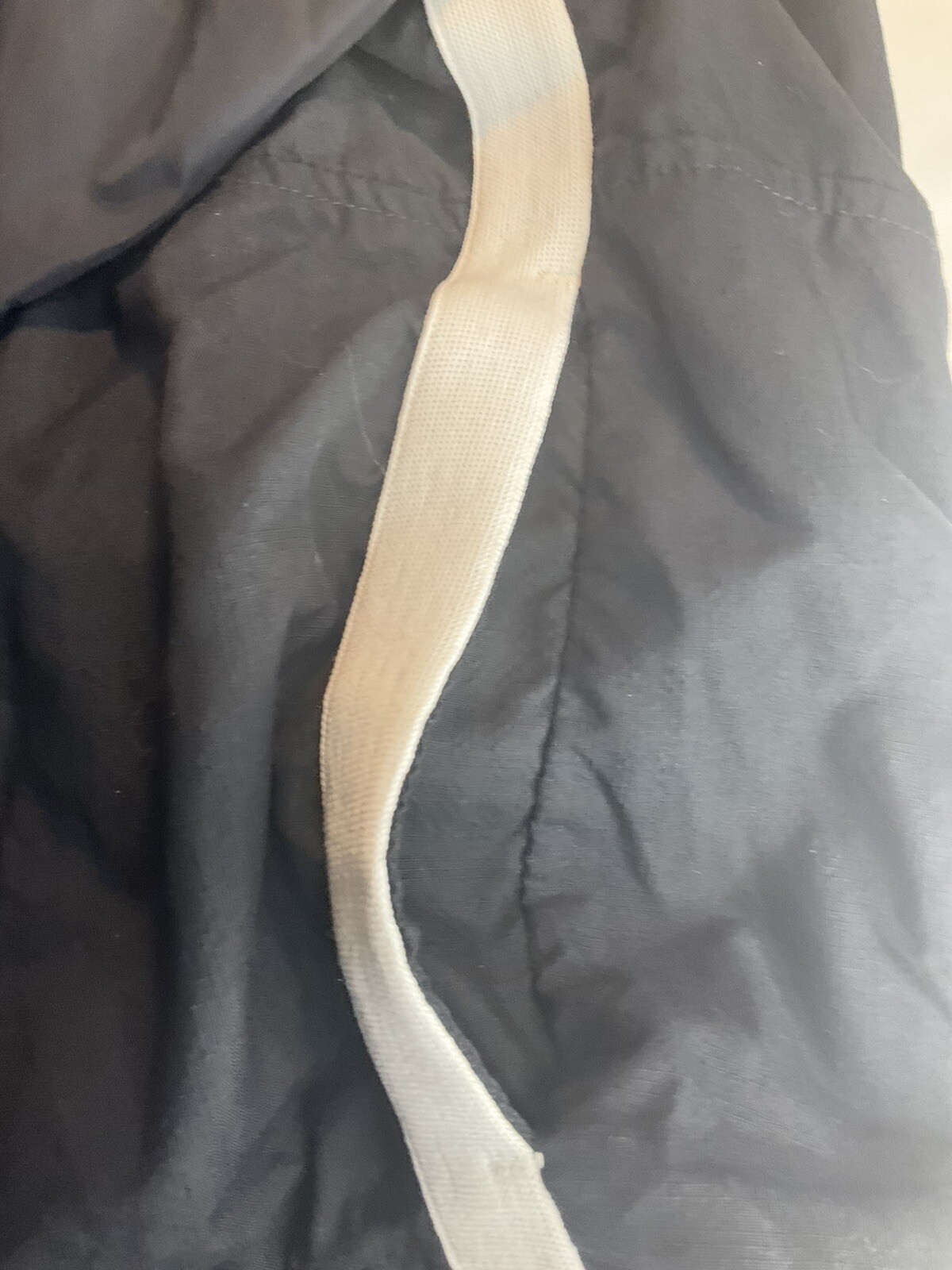 SACAI X NIKE Giacca a vento Nike uomo Flight nera 1 4 zip nylon media