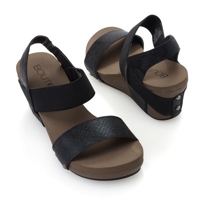 corkys sandals black