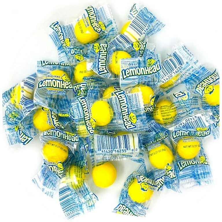 Original Lemonhead Candy - Genuine Sour Lemon Candies - Bulk - Choose Sizes - Image 2 of 2