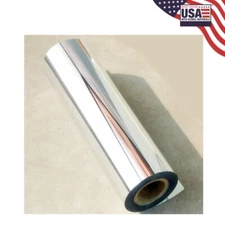 12''x78''Chrome Mirror Silver Vinyl Wrap Sticker Decal Film Sheet,Self-Adhesive