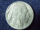 1937D BUFFALO NICKEL VF DETAILS  FREE SHIPPING AS ALWAYS H-78