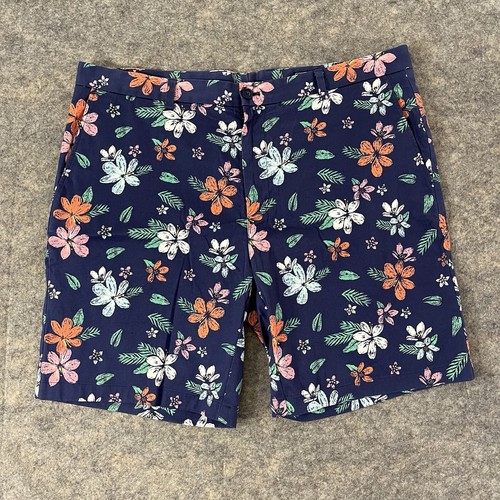 Vineyard Vines Breaker Shorts Men’s Size 40 Zip Flat Front Floral