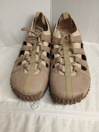 TSUBO BROWN LEATHER CASUAL TRAIL SPORT SHOES TRACTION SOLE WOMENS Size 7 - Picture 2 of 7