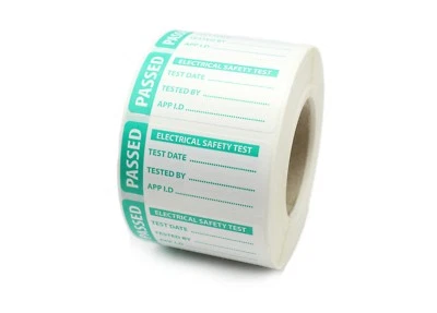 CDM LABELS PAT Test Labels - 4th Edition - Passed - Tough Polypropylene Labels