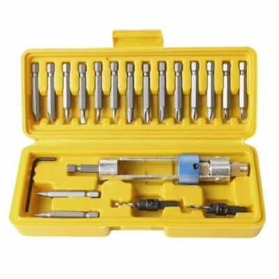 Kit of Half Time Drill High Speed 20bits Drill Driver Screwdriver Head Tools