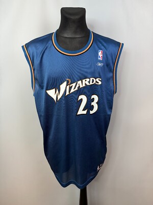 MICHAEL JORDAN WASHINGTON WIZARDS JERSEY NBA BASKETBALL REEBOK