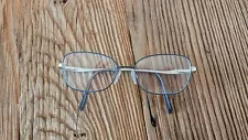 Charmant Aristar AR30805 Silver Blue Metal Eyeglasses Frames 52-16-140 Academia