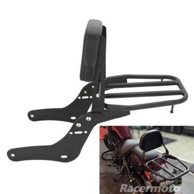 Backrest Sissy Bar With Luggage Rack for Honda Rebel 1100