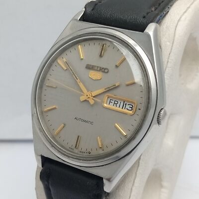 Seiko 5 Automatic 6309-8940 Day/Date Grey Dial Vintage Men s Watch MBU21MUB2