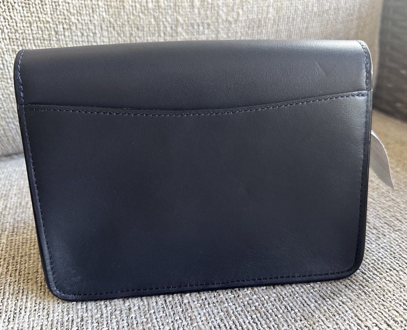 Coach Leather Dark Navy Bowery Crossbody Refined Calf Leather 57714 New With Tag image 6