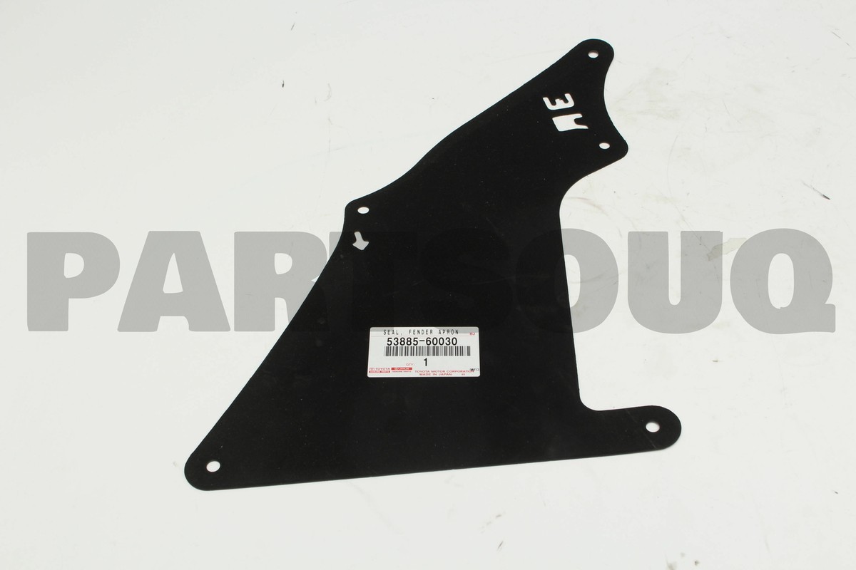 レイ　0601 Genuine OEM Toyota 53851-02080 Right Front Fender Liner Pad