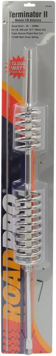RoadPro Terminator II Double Coil CB Antenna