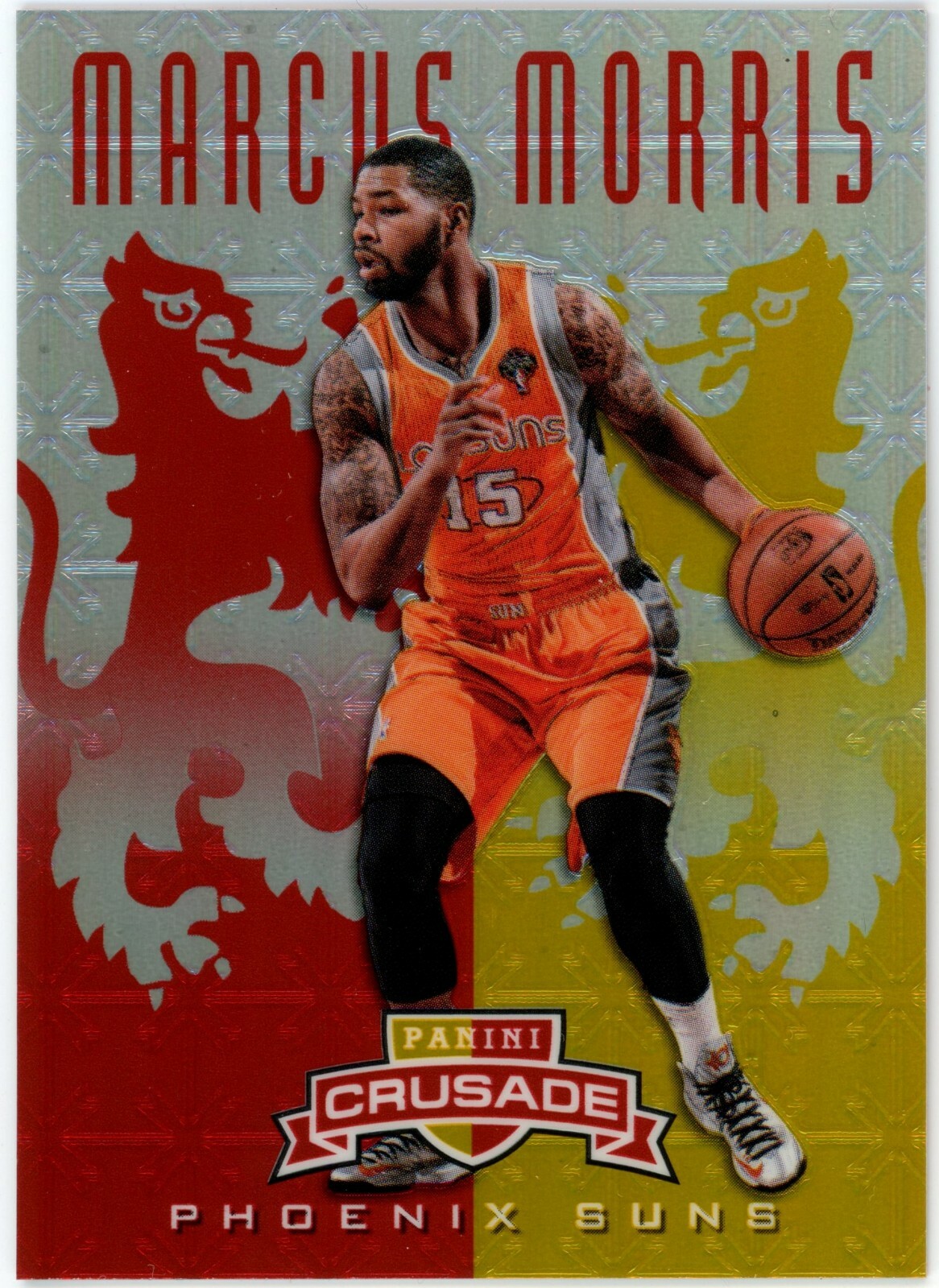 2012-13 Panini Crusade Red Insert Marcus Morris 17/99 #55