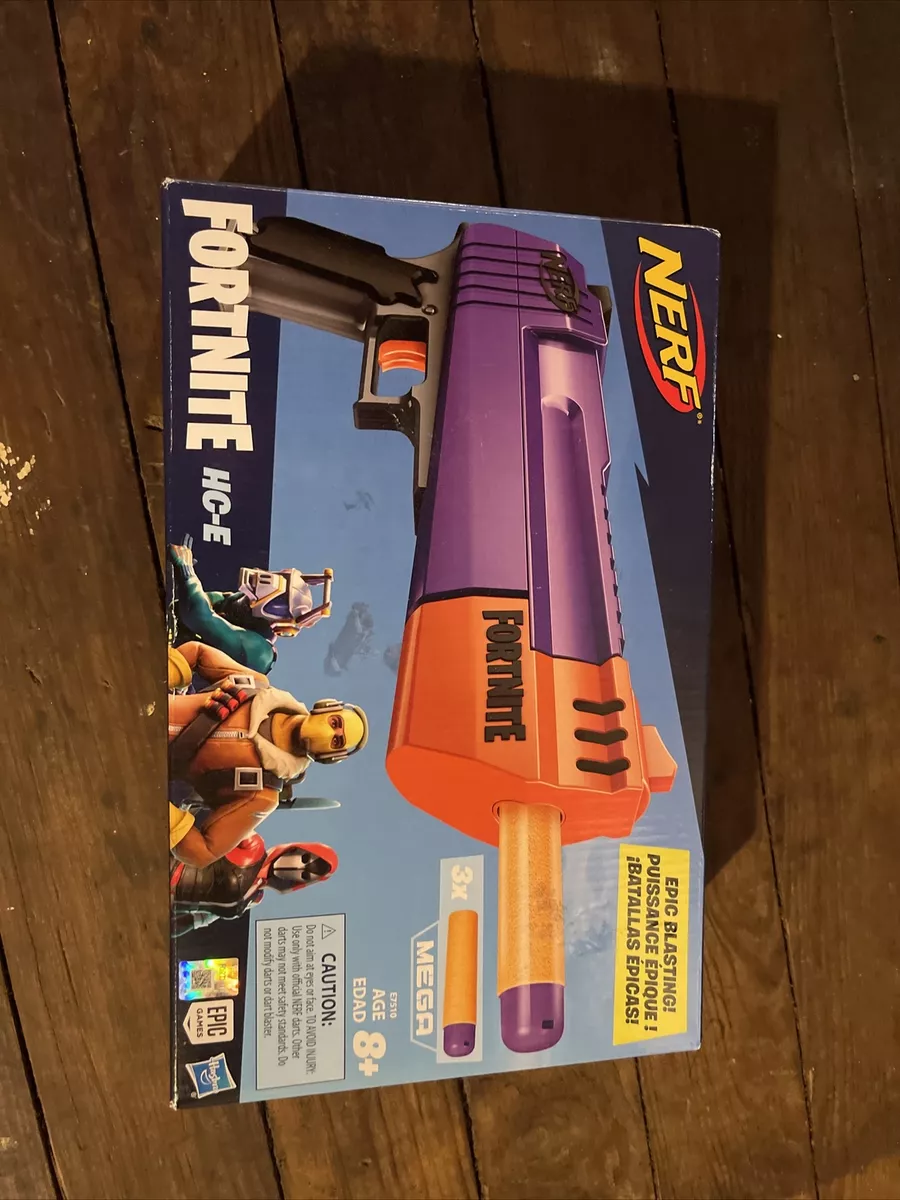 HC-E Mega Dart Blaster Nerf Fortnite E7510 Toy Gun