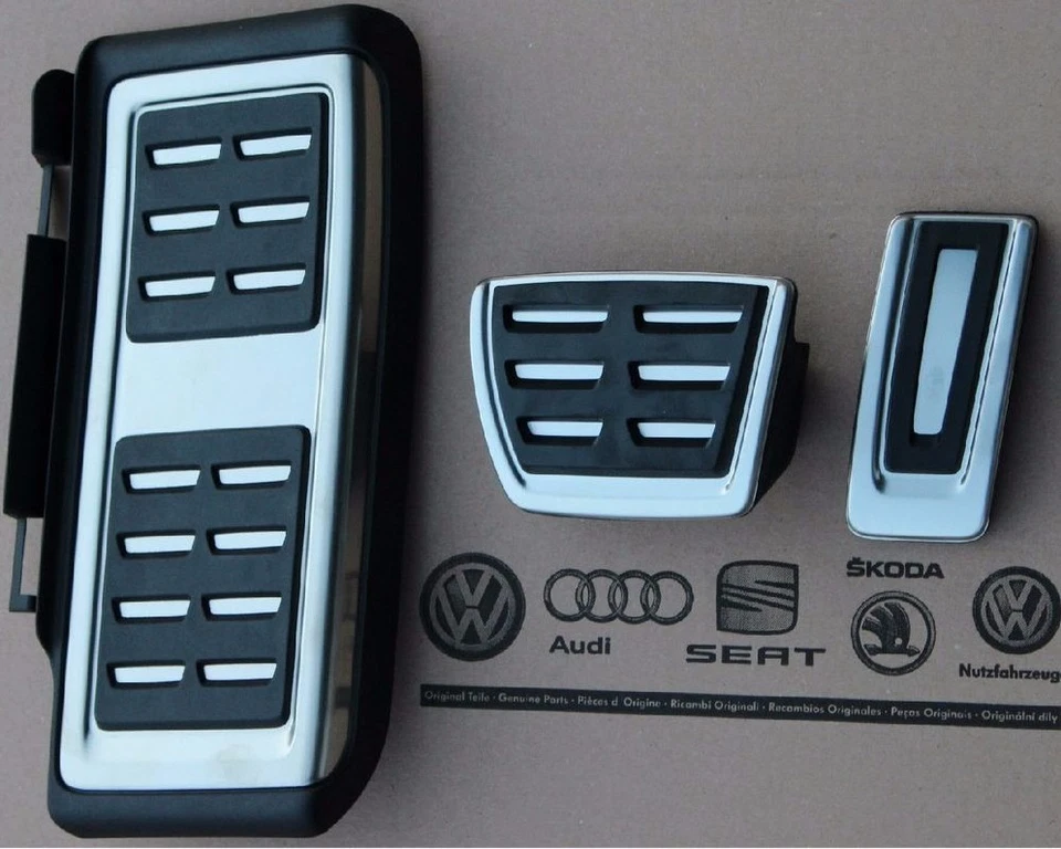 original Skoda Octavia Pedale Typ 5E und NX Pedalset Pedalkappen VRS pads caps - Bild 1 von 1