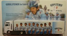 Sammlertruck  Truck mit Auflieger  GEROLSTEINER in Fahrt! Leben macht durstig