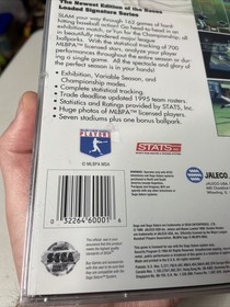 Bases Loaded 96 (Sega Saturn, 1996) New Sealed