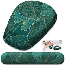 Mouse Pad with Wrist Rest, Comfortable Memory Foam Wrist Rest for Computer Ke...