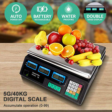 Platform Commercial Weighing Scale Digital Electronic Price Sweet Shop Retail UK