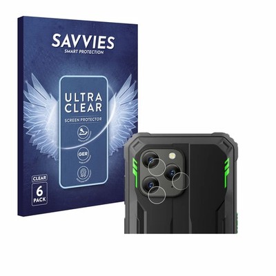 6x Schutzfolie Blackview BV5300 Plus (NUR Kameraschutz) Display Schutz Folie