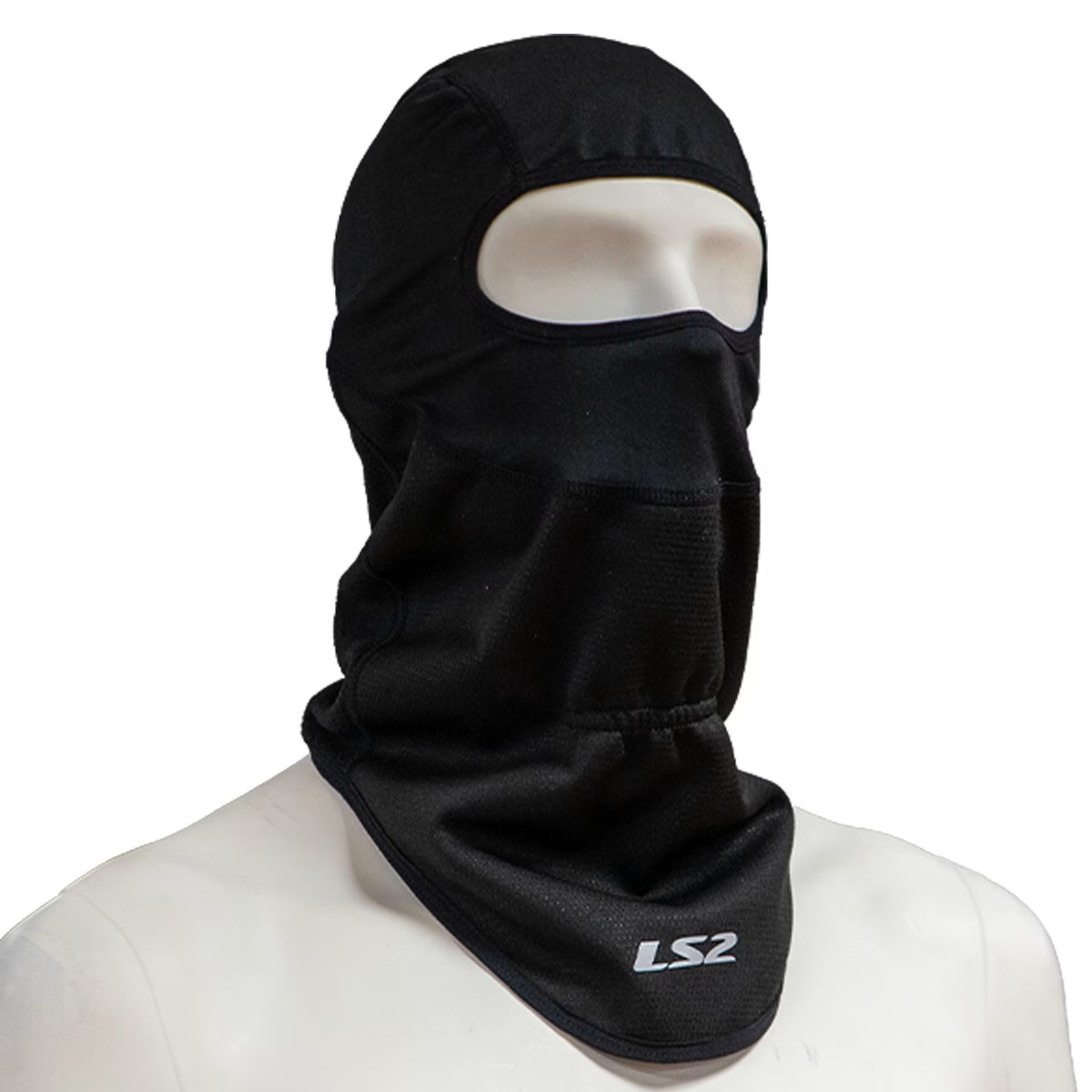 LS2 Motorcycle Motorbike Fleece Winter Balaclava - Black