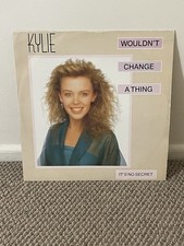 Vinyl record Kylie Minogue Wouldn’t Change A Thing 12” Import Excellent OG 80s