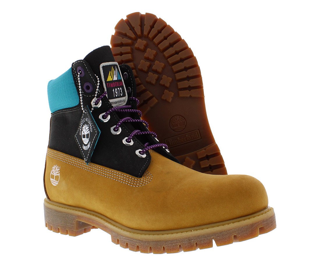 Timberland Premium Waterproof Mens Shoes Size 9 Color Wheat NubuckBlack 35090₽