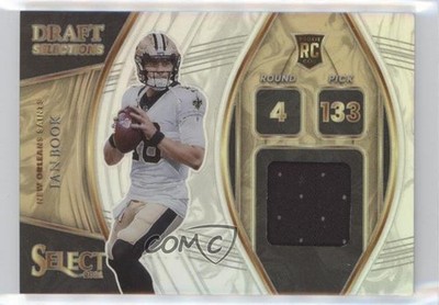 2021 Panini Select Draft Selections Memorabilia 1/99 Ian Book Rookie RC 1hs9