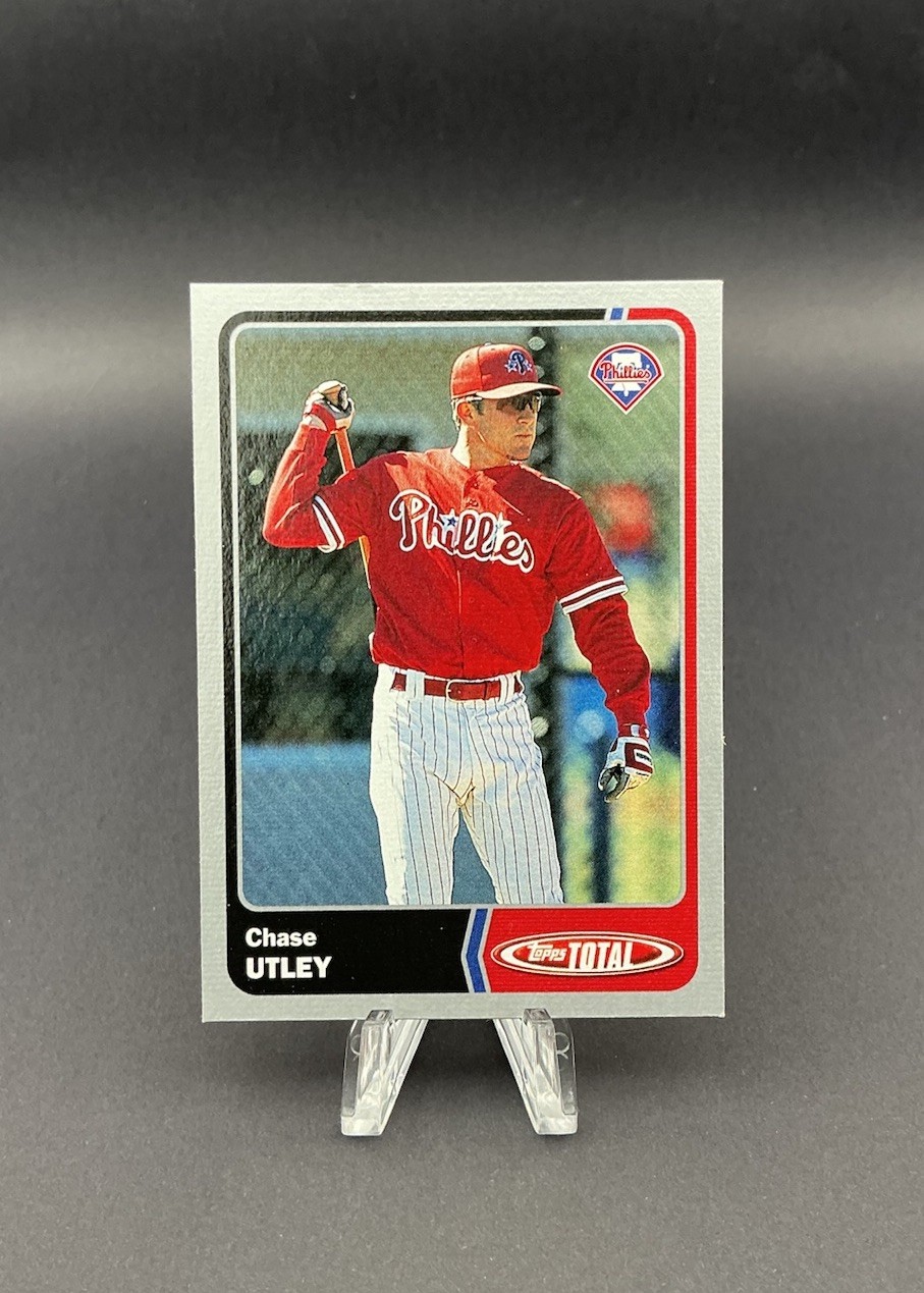 2003 Topps Total Chase Utley Silver Border #85