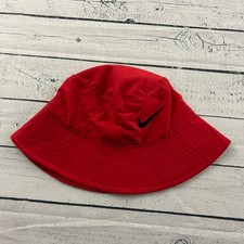 Nike UPF 40 Bucket Hat Child One Size Red