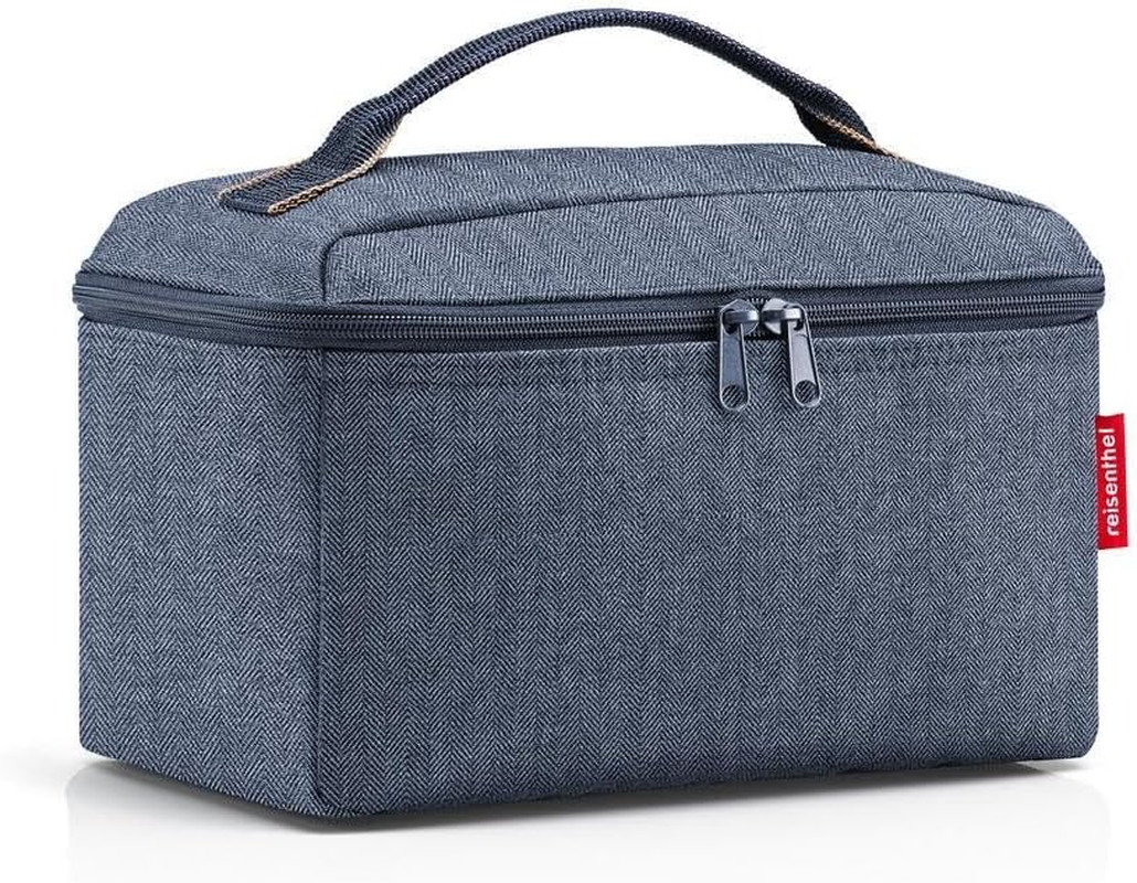 Borsa portaoggetti trucco trasparente con cerniera, impermeabile